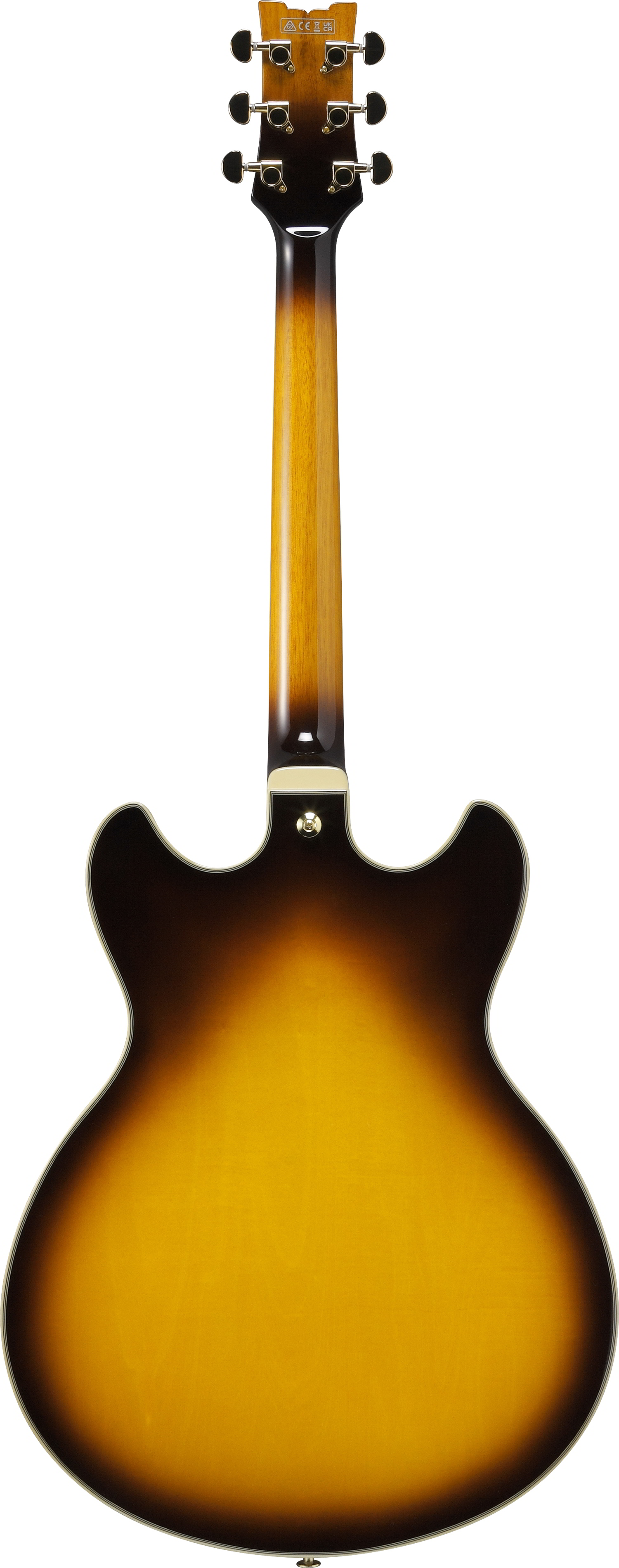JSM10EM-TTB John Scofield Signature Model背面画像 JSM10EM-TTB John Scofield Signature Model背面画像