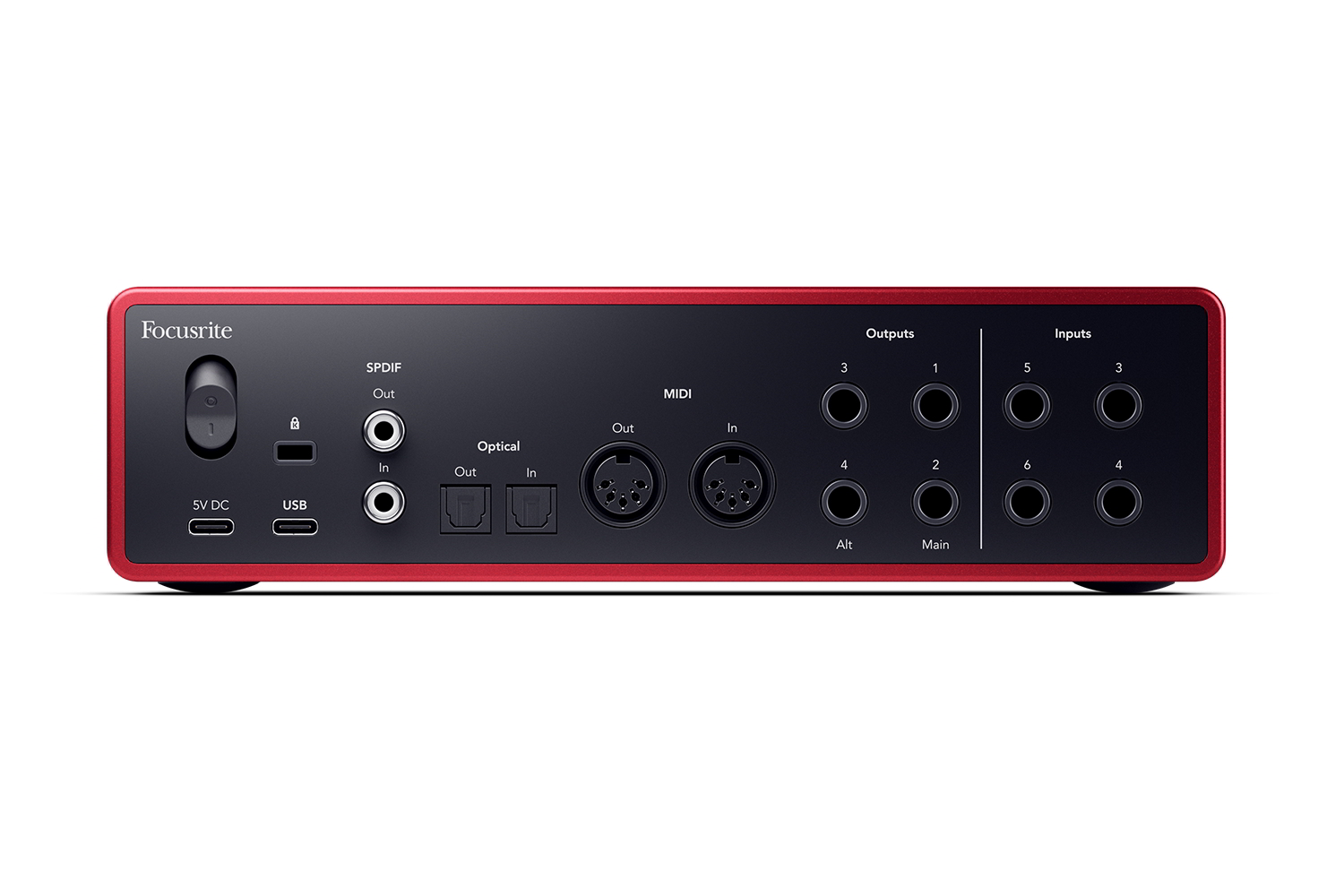 Scarlett 16i16 Gen4背面画像 Scarlett 16i16 Gen4背面画像