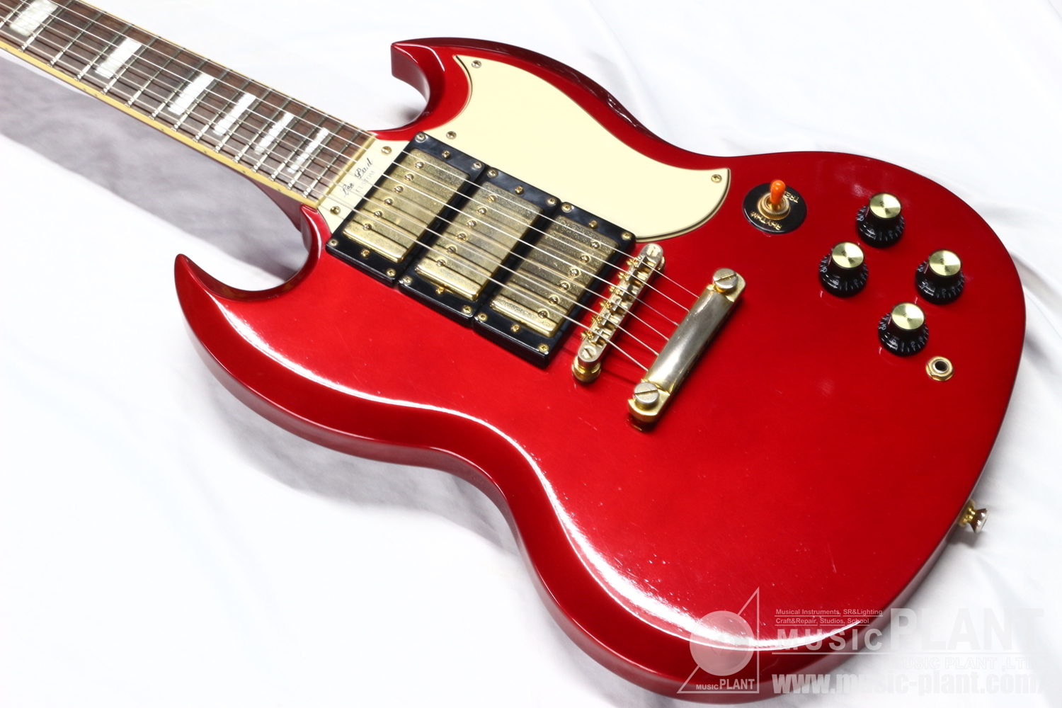 G-400 SG Custom 3PU Candy Apple Red追加画像 G-400 SG Custom 3PU Candy Apple Red追加画像