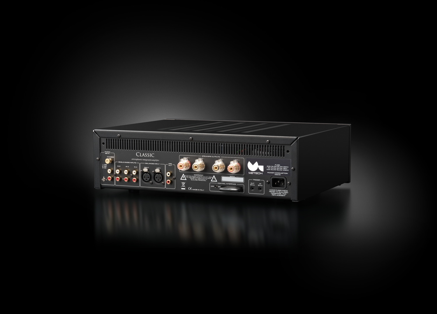 Classic Integrated Amplifier背面画像 Classic Integrated Amplifier背面画像