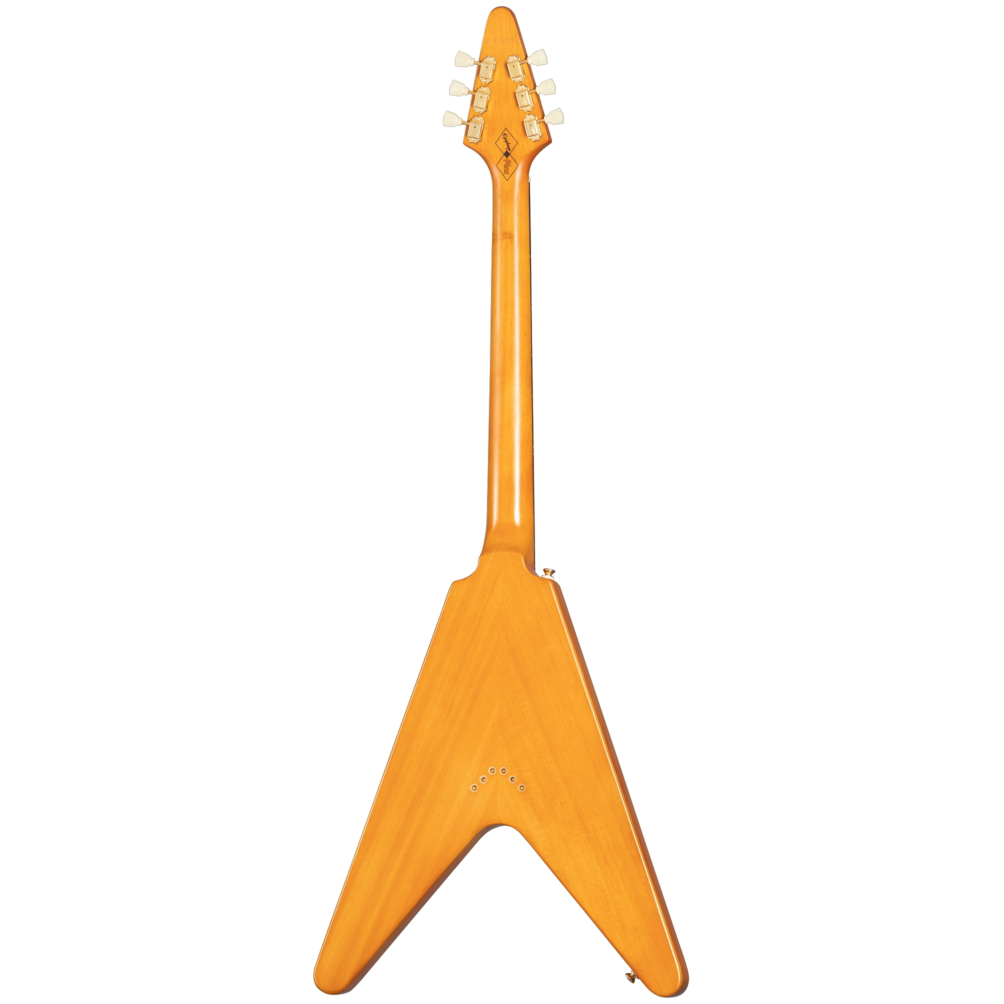 1958 Korina Flying V (White Pickguard) Aged Natural背面画像 1958 Korina Flying V (White Pickguard) Aged Natural背面画像