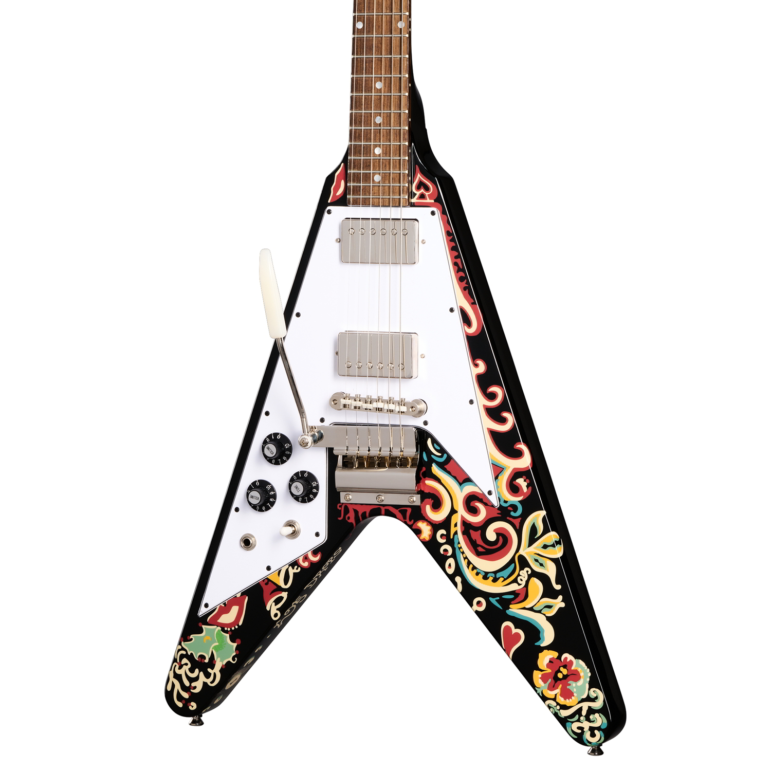 Jimi Hendrix "Love Drops" Flying V Ebony Lefty追加画像 Jimi Hendrix "Love Drops" Flying V Ebony Lefty追加画像