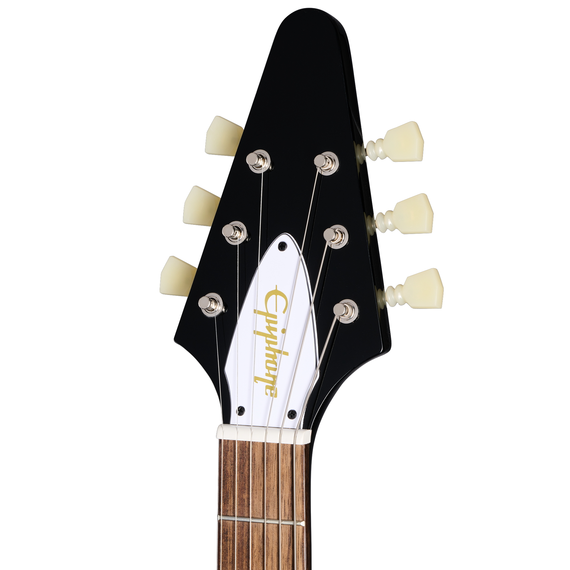 Jimi Hendrix "Love Drops" Flying V Ebony Leftyヘッド画像 Jimi Hendrix "Love Drops" Flying V Ebony Leftyヘッド画像