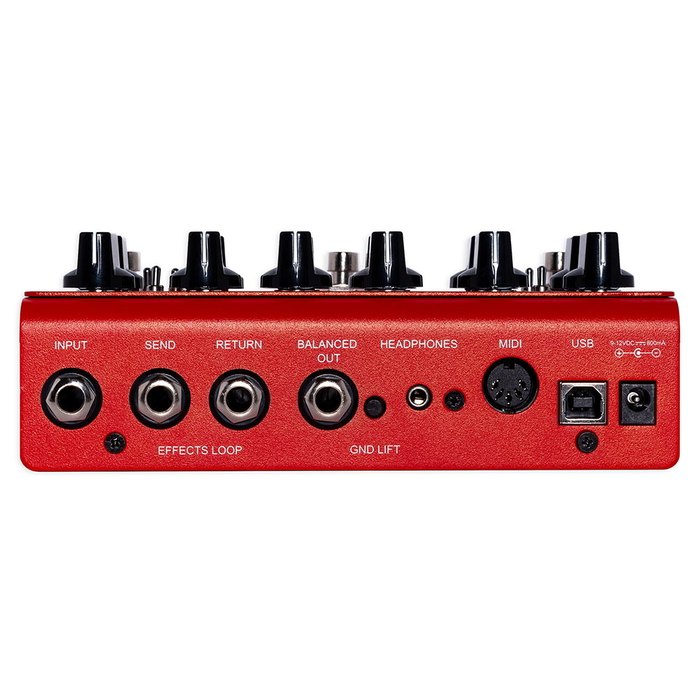 IR-J Dual Tube Preamp Jake E. Lee Signature背面画像 IR-J Dual Tube Preamp Jake E. Lee Signature背面画像