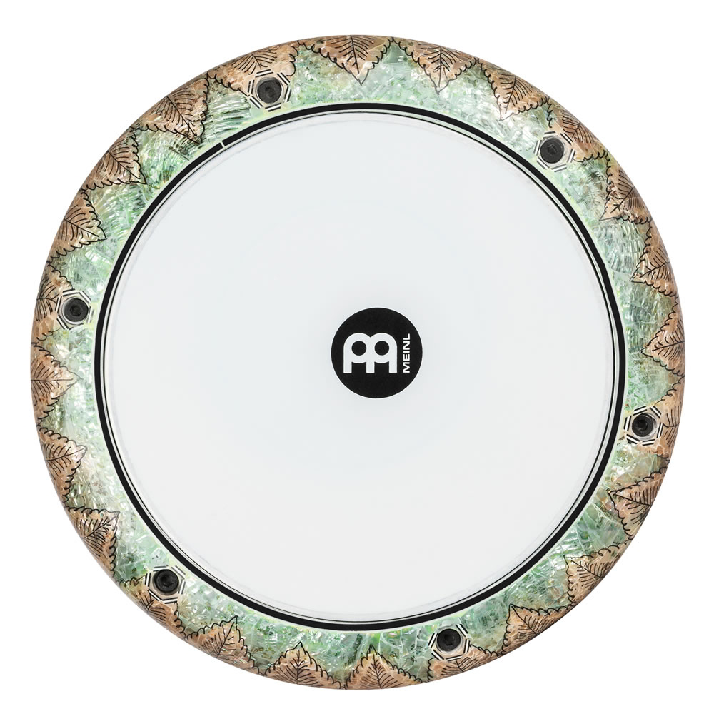 AEED4 9" Doumbek White Pearl Mosaik Queenヘッド画像 AEED4 9" Doumbek White Pearl Mosaik Queenヘッド画像