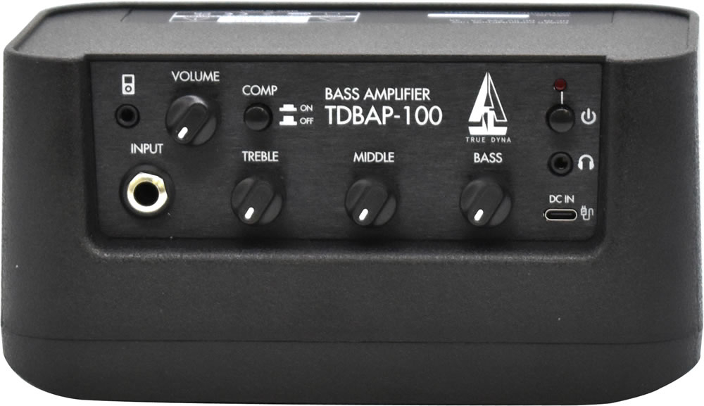 TDBAP-100 Compact Bass Amplifireパネル画像 TDBAP-100 Compact Bass Amplifireパネル画像