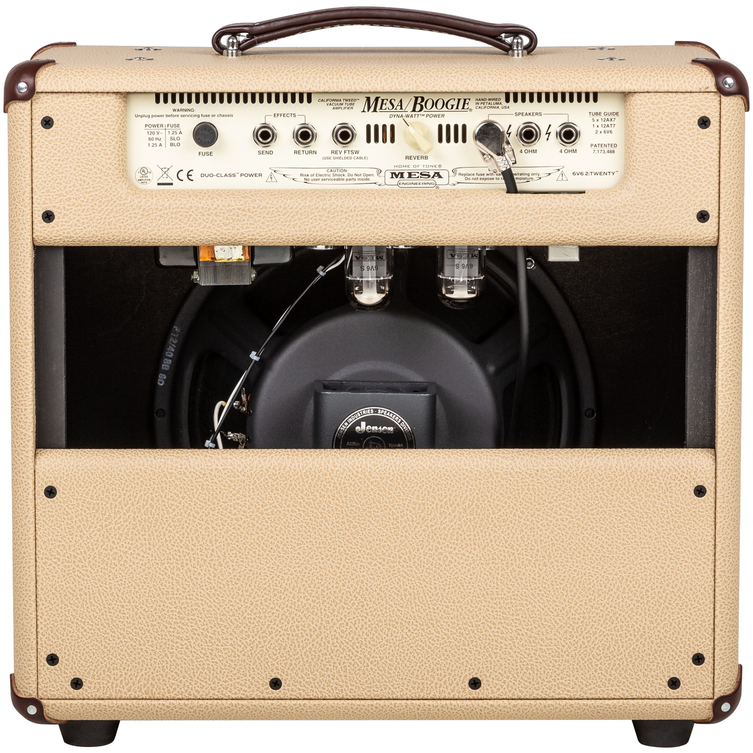 California Tweed 1x12 Combo背面画像 California Tweed 1x12 Combo背面画像