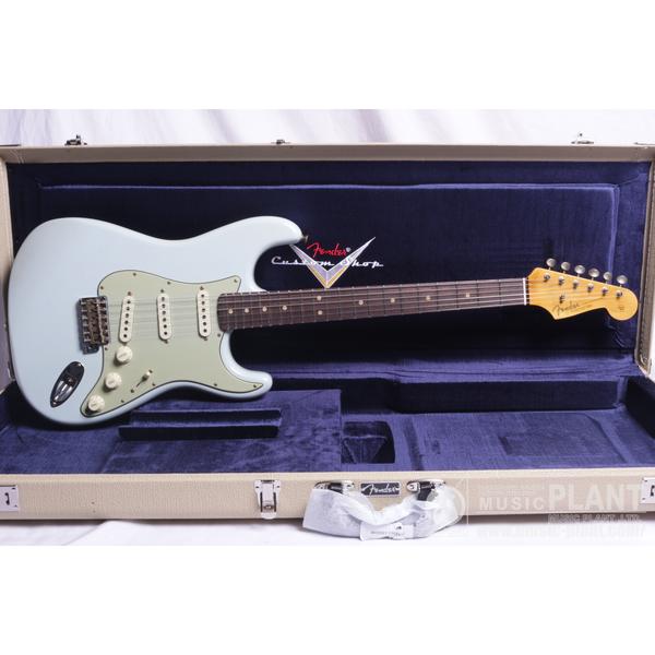 Fender Custom ShopLimited Edition '63 Stratocaster Journeyman Relic, 3A Rosewood Fingerboard, Aged Sonic Blue