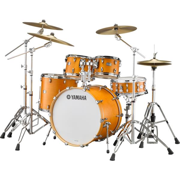 YAMAHA-ドラムシェル4点セットTMP0F4CRS Caramel Satin 20"Shell Set