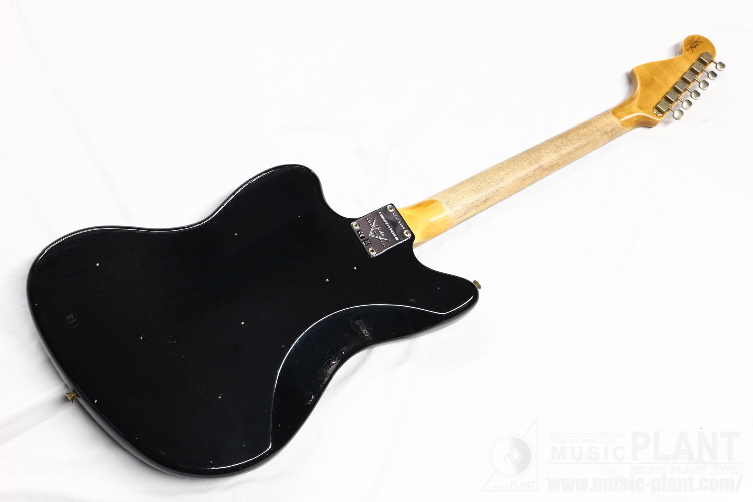Limited Edition '59 Jazzmaster Journeyman Relic, 3A Rosewood Fingerboard, Aged Black背面画像 Limited Edition '59 Jazzmaster Journeyman Relic, 3A Rosewood Fingerboard, Aged Black背面画像