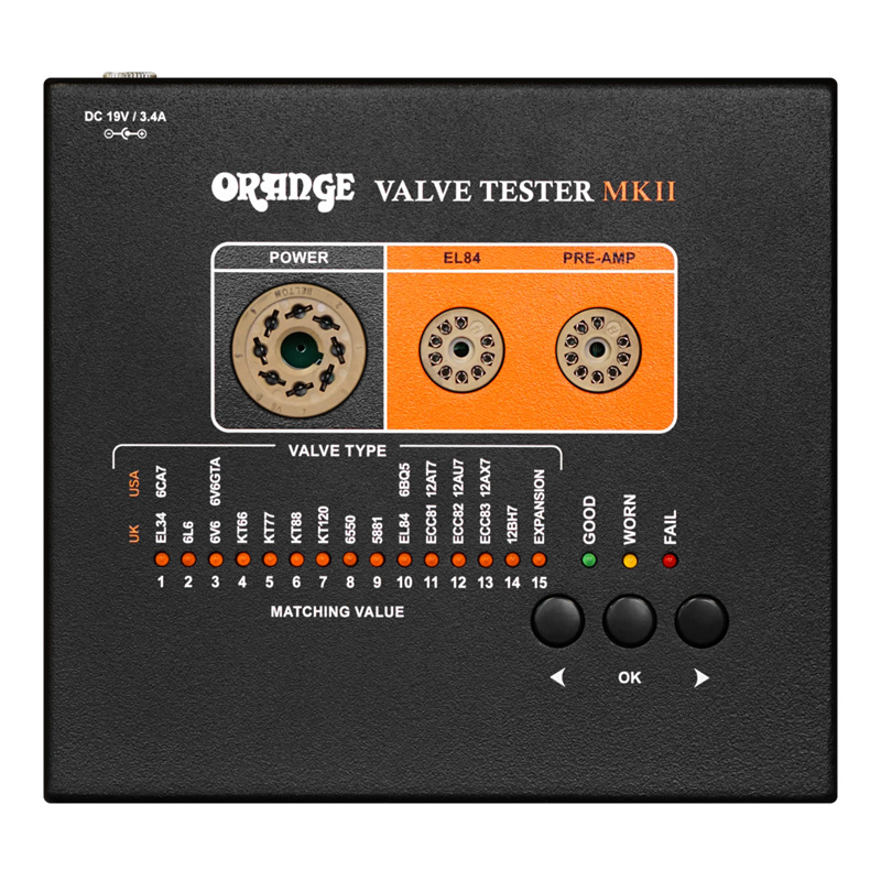 Valve Tester MkIIパネル画像 Valve Tester MkIIパネル画像