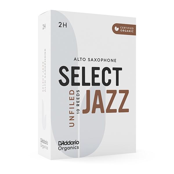 D'Addario Woodwinds-アルトサックス用リードORRS10ASX2H UNFILED ALTO ハード 1枚