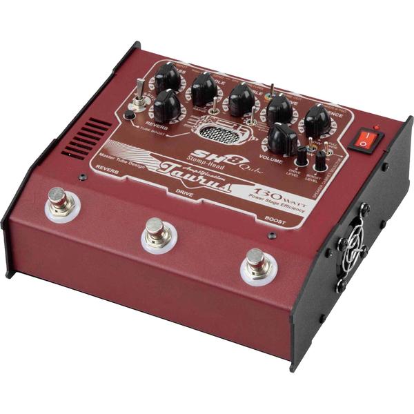 Taurus-ペダル型真空管アンプヘッドStomp-Head SH8.Qube Red