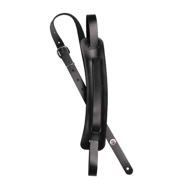 D'Addario | PLANET WAVES-ストラップ19JL00 Black Leather Strap with Shoulder Pad