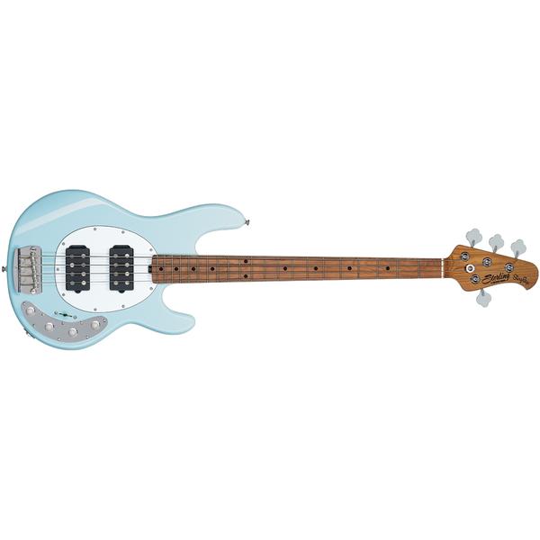 Sterling By MUSIC MAN-エレキベースRay34 HH Daphne Blue RAY34HH-DBL-M2