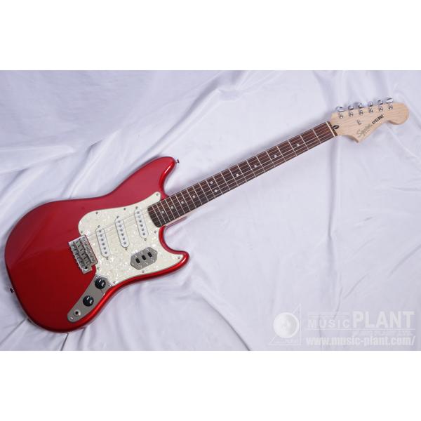 Squier-エレキギターParanormal Cyclone Candy Apple Red