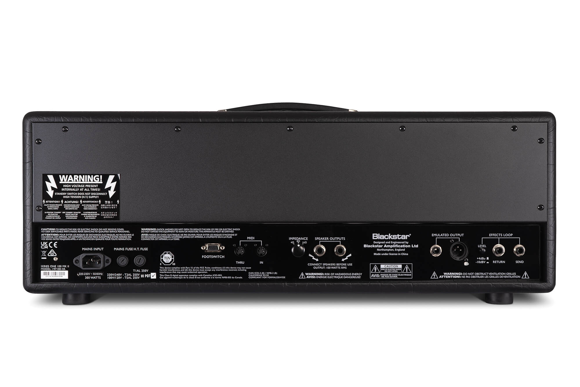 Series One 100 MK II S1-100-MKII背面画像 Series One 100 MK II S1-100-MKII背面画像