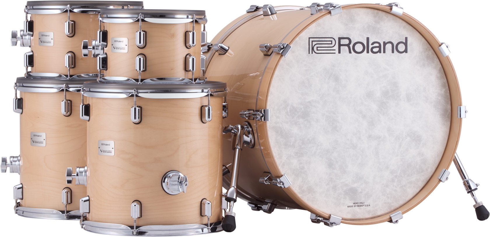VAD716-GN Gloss Natural Tom & Symbal Kit追加画像 VAD716-GN Gloss Natural Tom & Symbal Kit追加画像