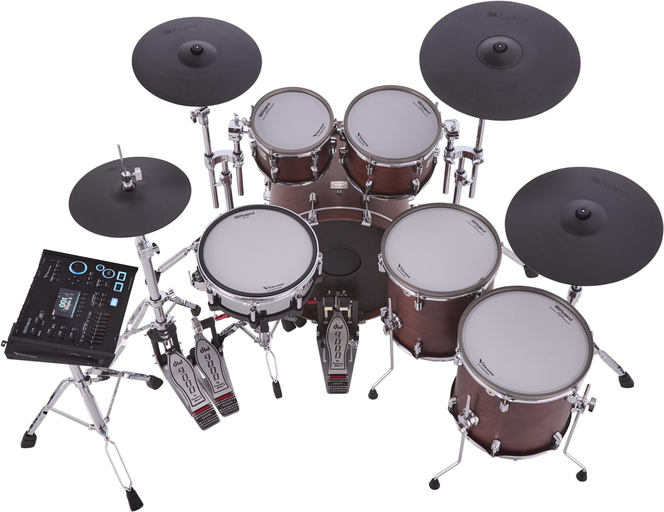 VAD716-PW Pearl White Tom & Symbal Kit追加画像 VAD716-PW Pearl White Tom & Symbal Kit追加画像