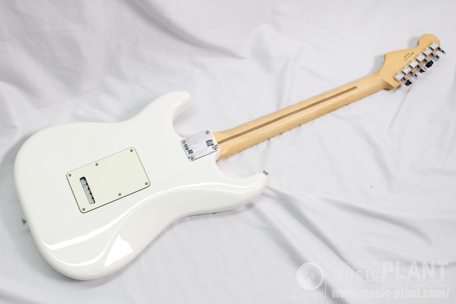 Player Stratocaster Polar White (Maple Fingerboard)背面画像 Player Stratocaster Polar White (Maple Fingerboard)背面画像