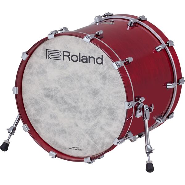 Roland-キックドラムパッドKD-22-GC 22" Kick Drum Pad Gloss Cherry