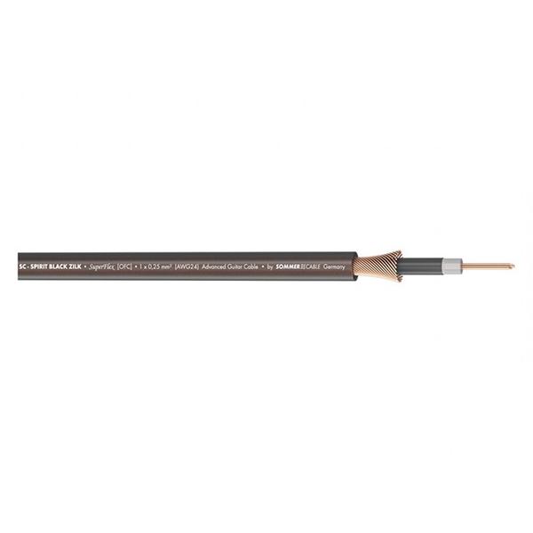SOMMER CABLE-SPIRIT BLACK ZILK 100m