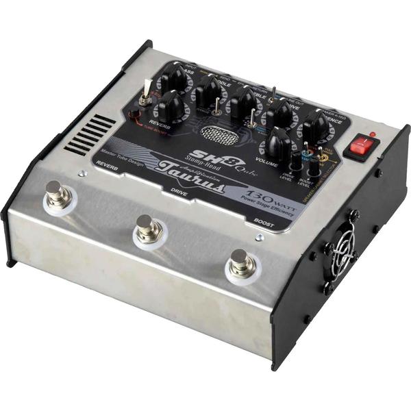 Taurus-ペダル型真空管アンプヘッドStomp-Head SH8.Qube Silver