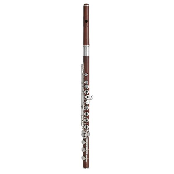 SANKYO-Cウッドフルート木管フルート メタルジョイント・リングキー・H足部管・Eメカニズム付