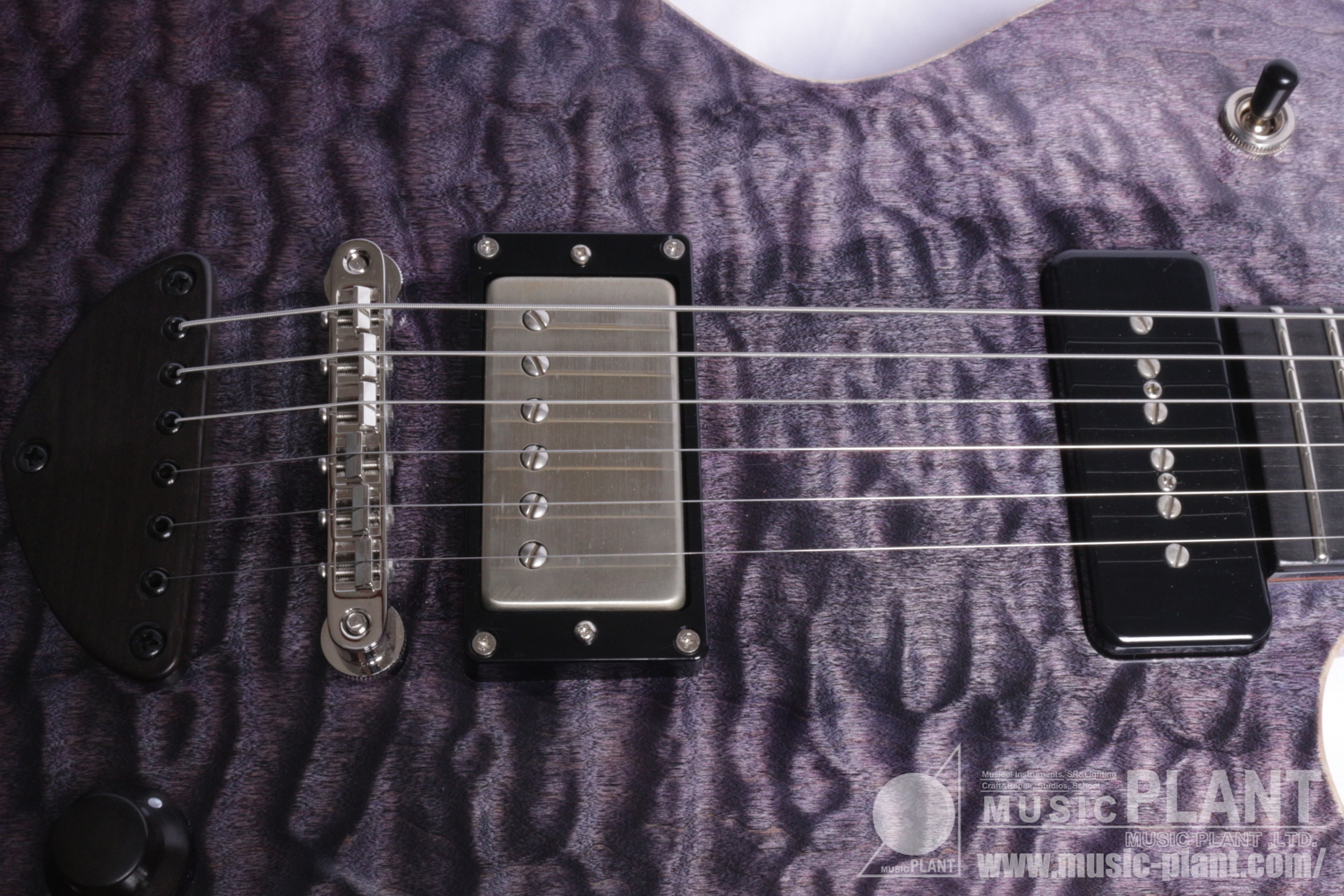Grain Flat Quilted Maple Trans Purple追加画像 Grain Flat Quilted Maple Trans Purple追加画像