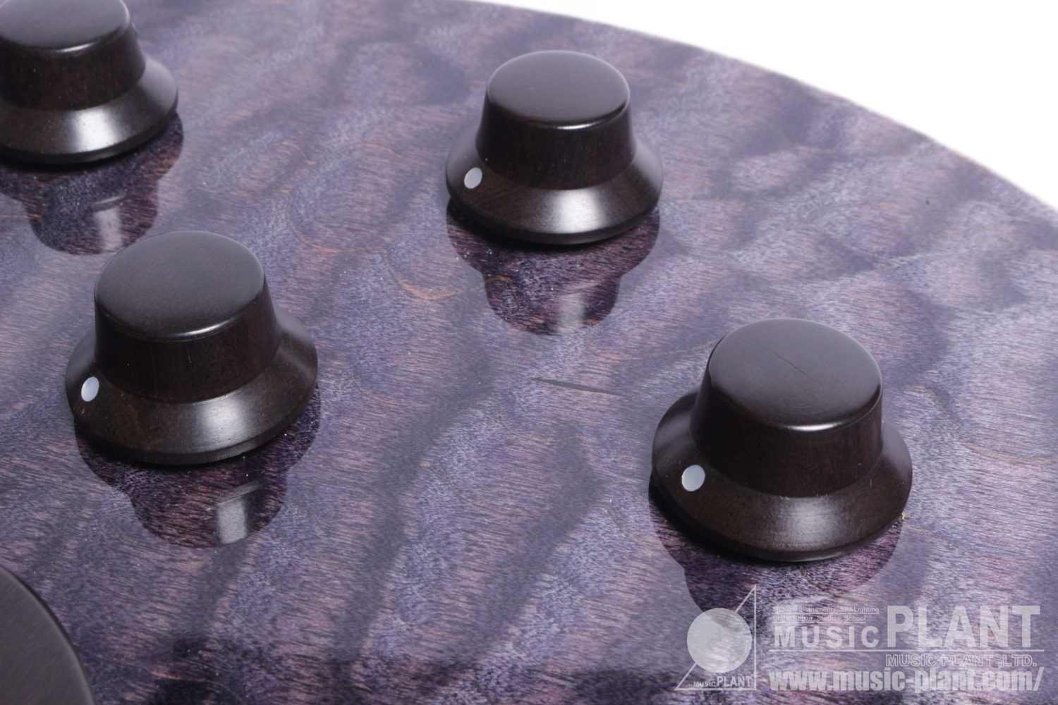 Grain Flat Quilted Maple Trans Purple追加画像 Grain Flat Quilted Maple Trans Purple追加画像