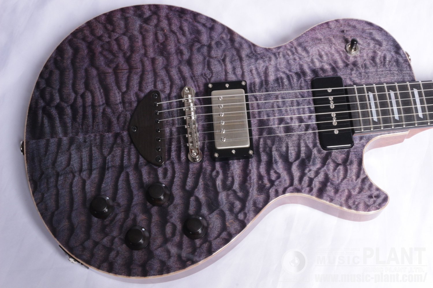 Grain Flat Quilted Maple Trans Purple追加画像 Grain Flat Quilted Maple Trans Purple追加画像