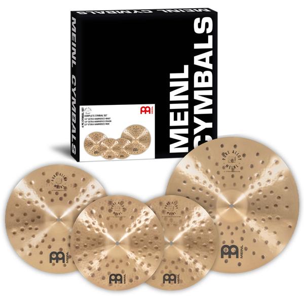 MEINL-シンバル3点セットPA-CS1 Pure Alloy Extra Hammered Complete Set