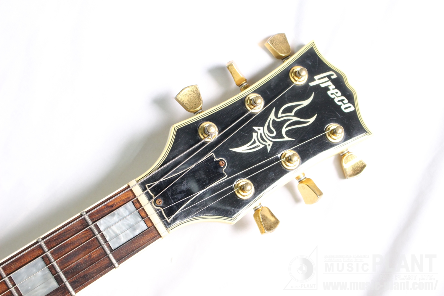 1990 LP Custom Type Whiteヘッド画像 1990 LP Custom Type Whiteヘッド画像