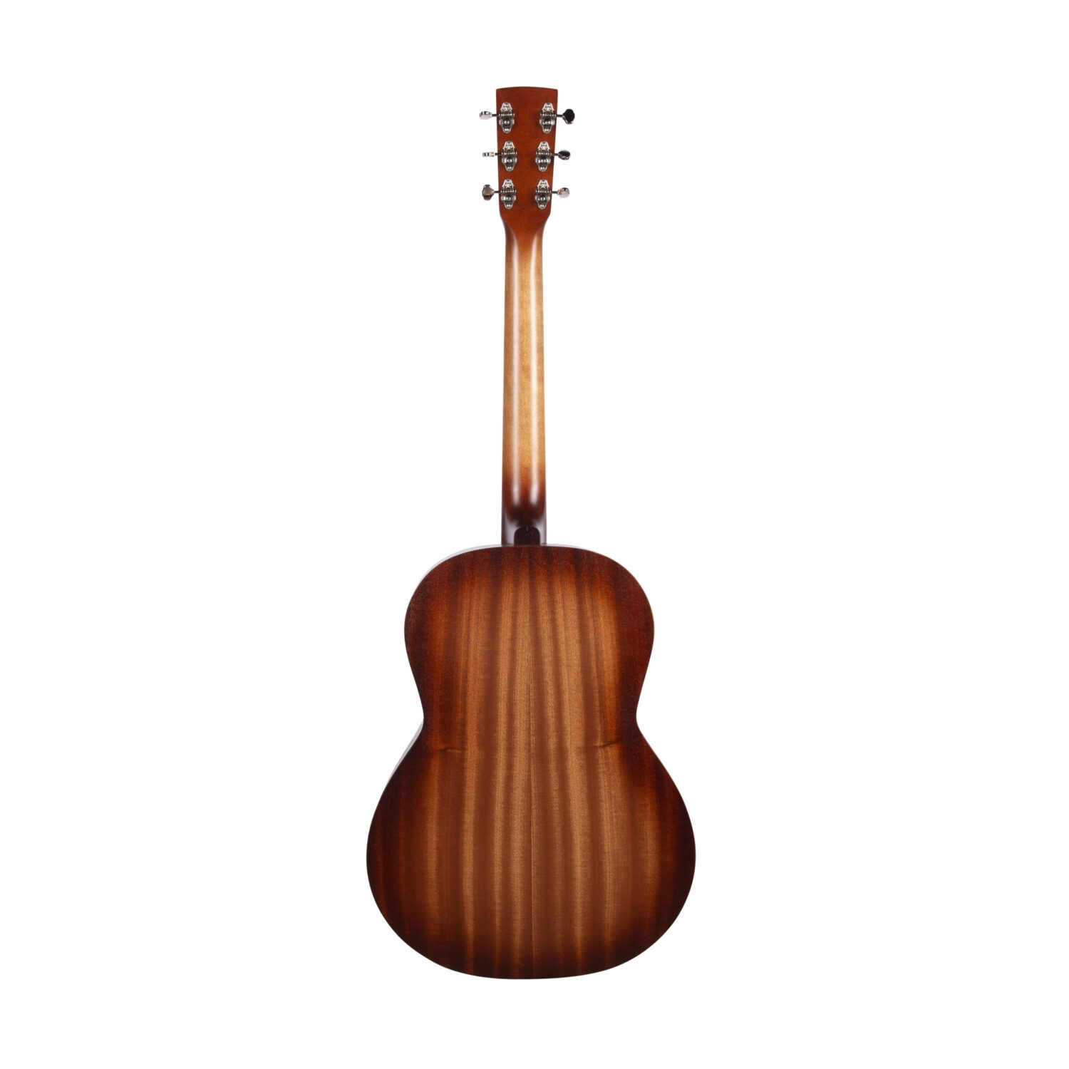 Mahogany Folk Rustic Burst A/E背面画像 Mahogany Folk Rustic Burst A/E背面画像