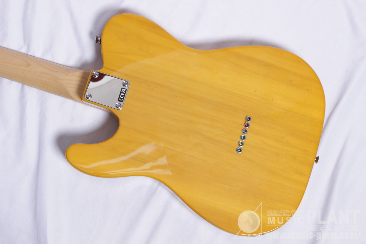 Standard Telecaster®, Maple Fingerboard, Black Pickguard, Butterscotch Blonde追加画像 Standard Telecaster®, Maple Fingerboard, Black Pickguard, Butterscotch Blonde追加画像