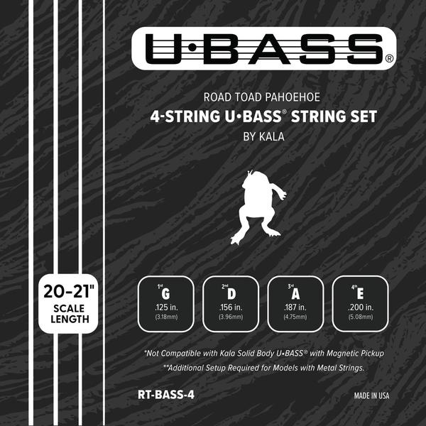 KALA UKULELE-4弦U-BASS専用ポリウレタン弦RT-BASS-4 Road Toad Pahoehoe