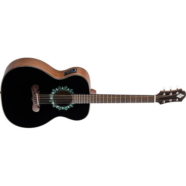 ZEMAITIS-エレクトリックアコースティックギターCAF-90F Gloss Black Abalone
