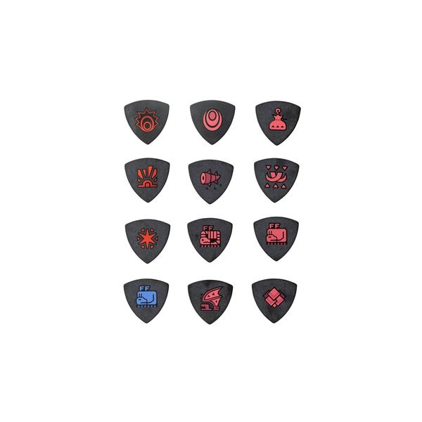 Fender-ピックMONSTER HUNTER COLLABOLATION PICKS(4P)