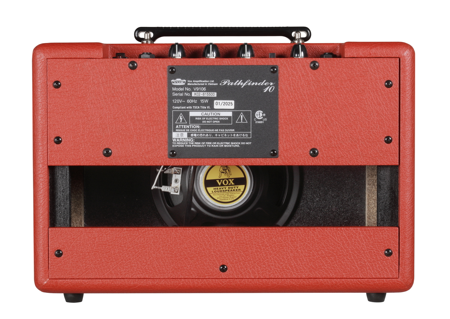 Pathfinder10 Red PF10-RD背面画像 Pathfinder10 Red PF10-RD背面画像