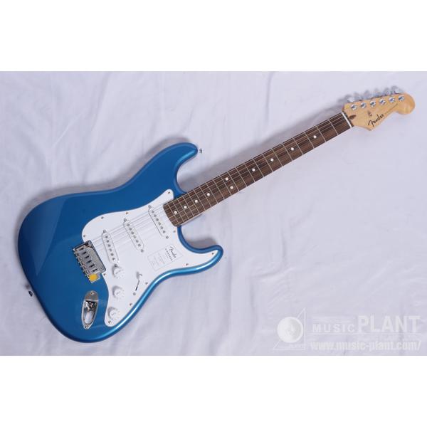 Fender-エレキギターStandard Stratocaster Laurel Fingerboard, White Pickguard, Aqua Marine Metallic