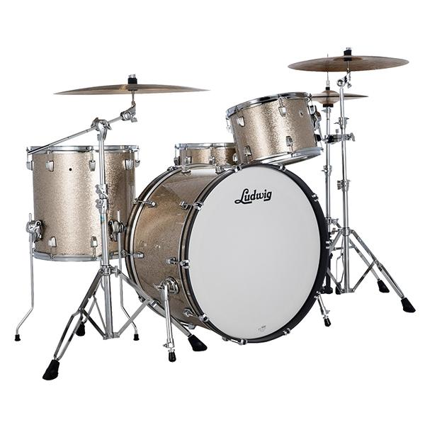 Ludwig-ドラムシェル3点セットLN34433TXS2 Pro Beat 3pc Shell Set Blue Super Sparkle