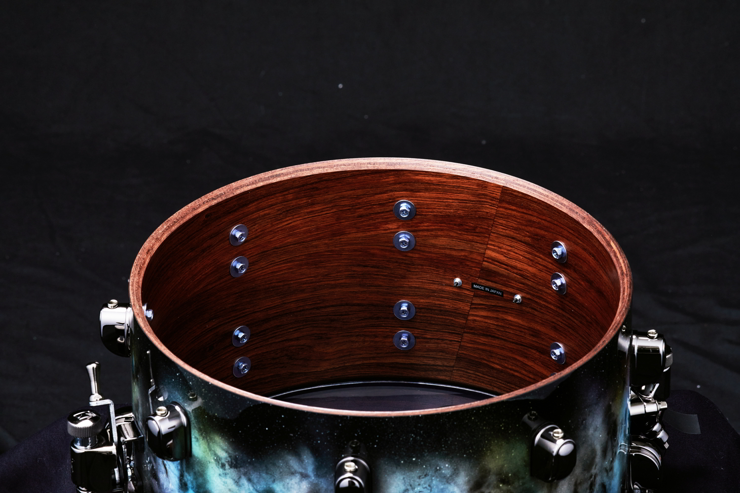 TS137 Bubinga 13" x 7" Tommy Snyder Signature追加画像 TS137 Bubinga 13" x 7" Tommy Snyder Signature追加画像