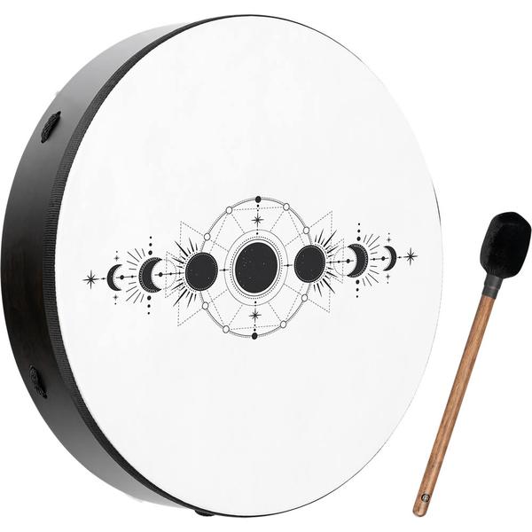 MEINL-リチュアルドラムRD18DWB-SH Moon Phases Ritual Drum 18" Synthetic Head