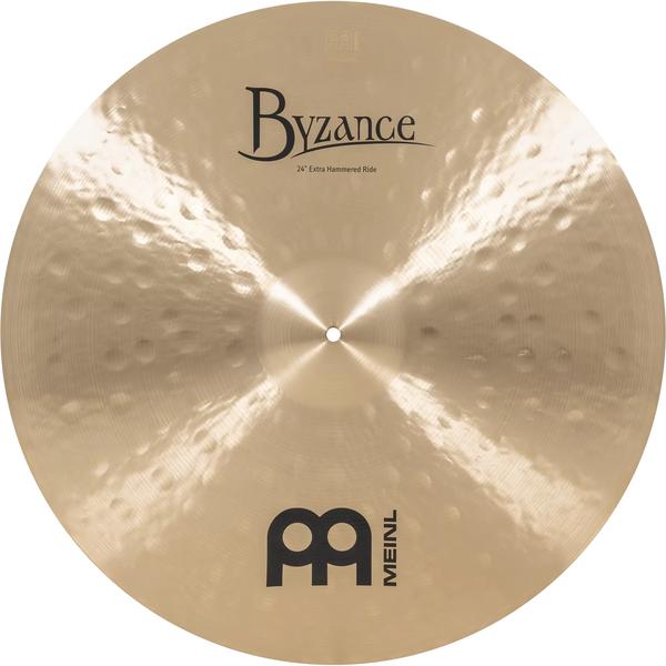 MEINL-ライドシンバルByzance Traditional Extra Hammered Ride 24" B24EHR