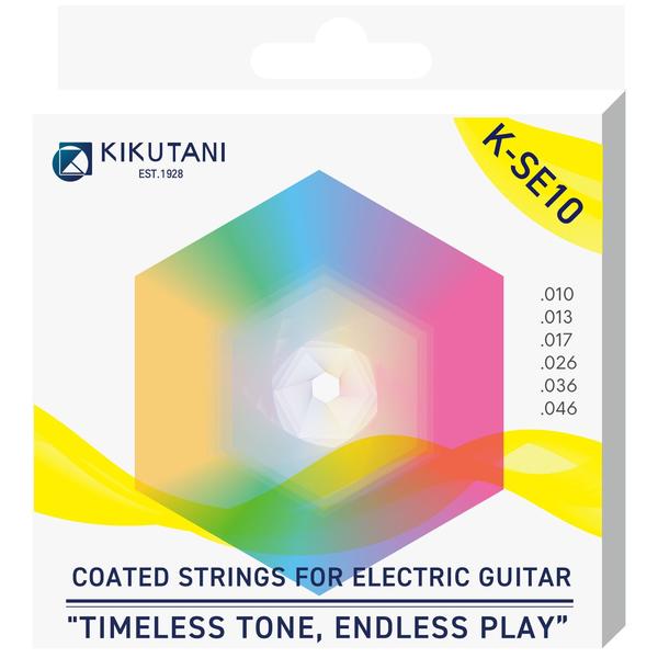 KIKUTANI-エレキギターコーティング弦K-SE10 Coated Nickel 10-46
