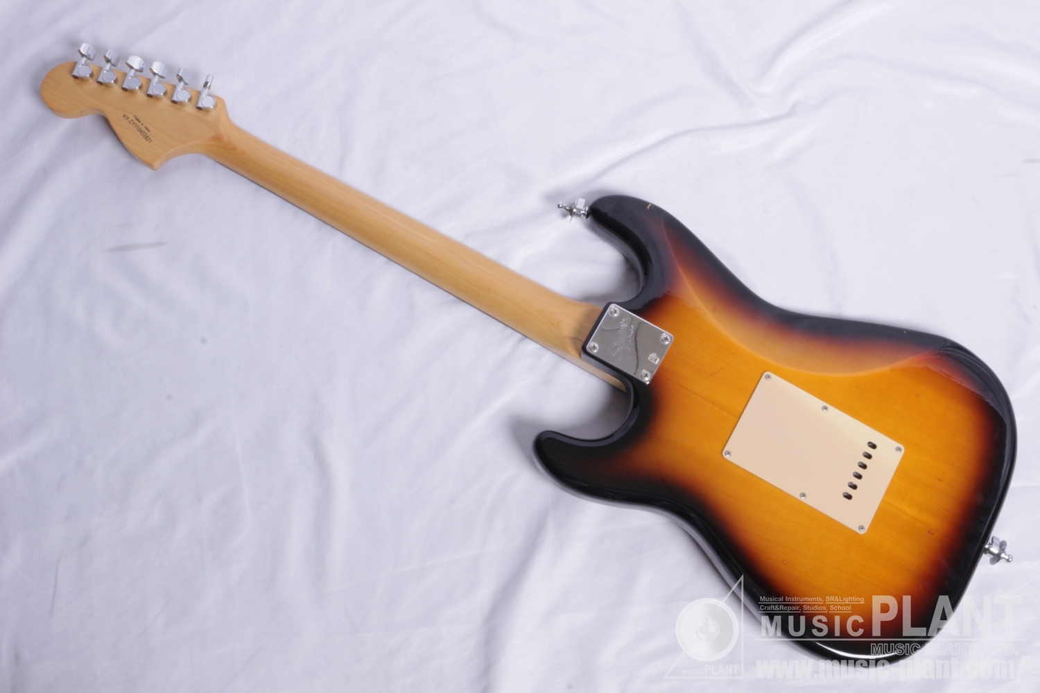 2011 Affinity Stratocaster 2TS背面画像 2011 Affinity Stratocaster 2TS背面画像