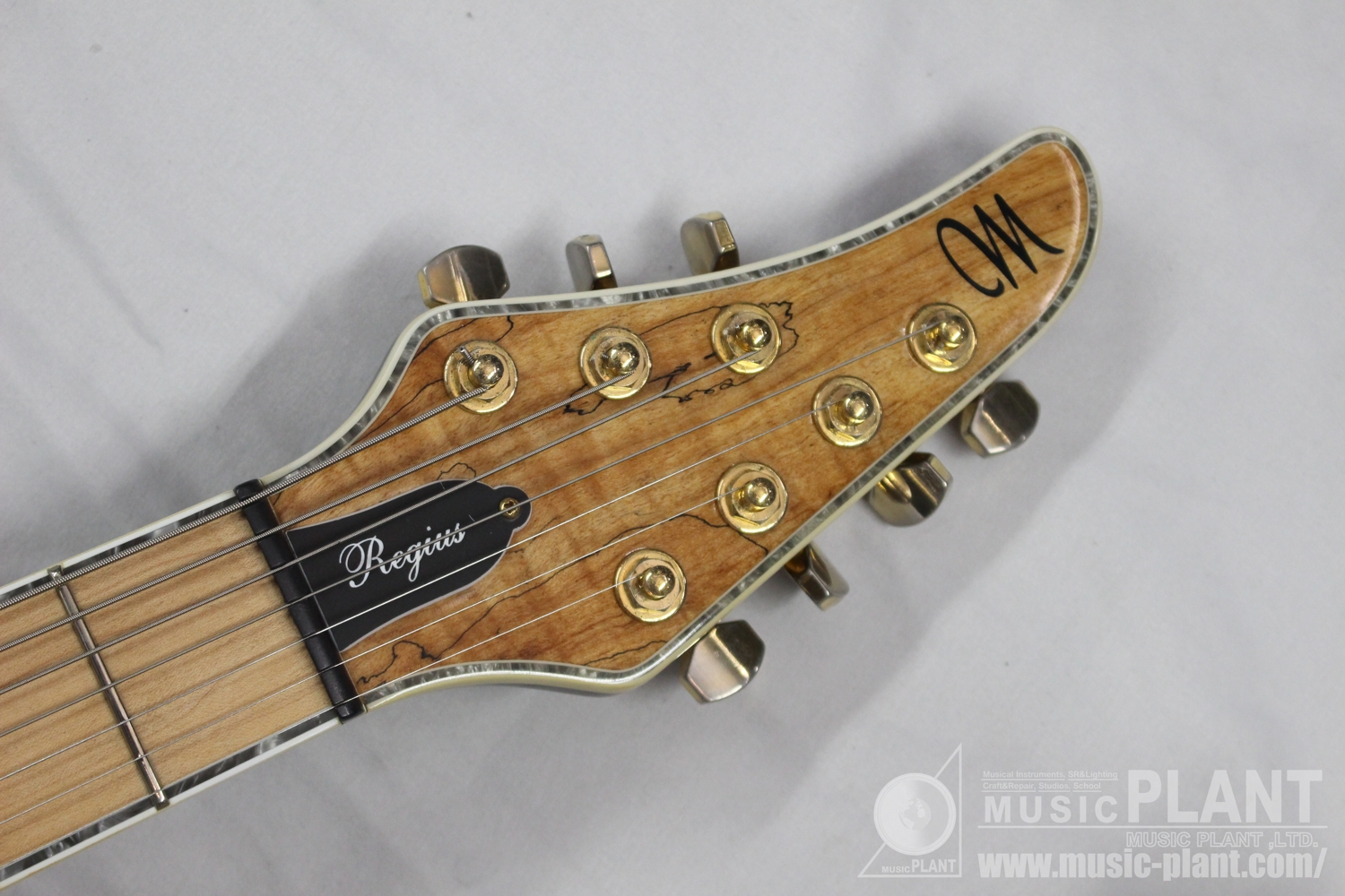 Regius 7 Spalted Maple Topヘッド画像 Regius 7 Spalted Maple Topヘッド画像