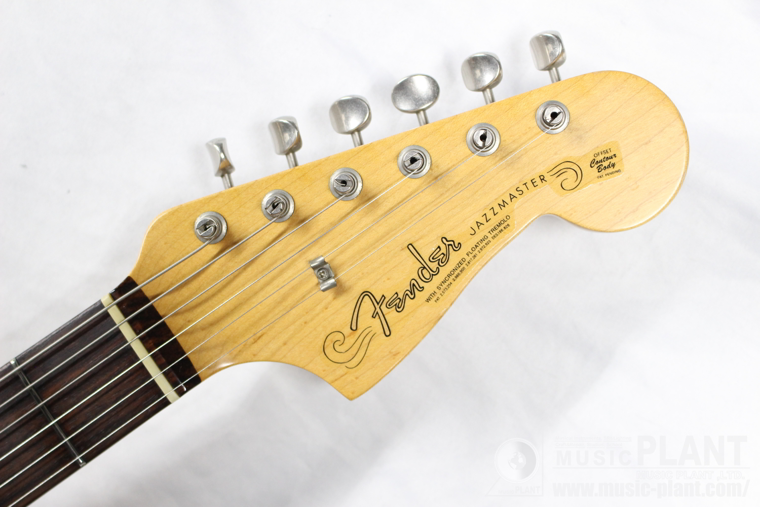 2006 Team Build Custom 1962 Jazzmaster 3 Color Sunburstヘッド画像 2006 Team Build Custom 1962 Jazzmaster 3 Color Sunburstヘッド画像