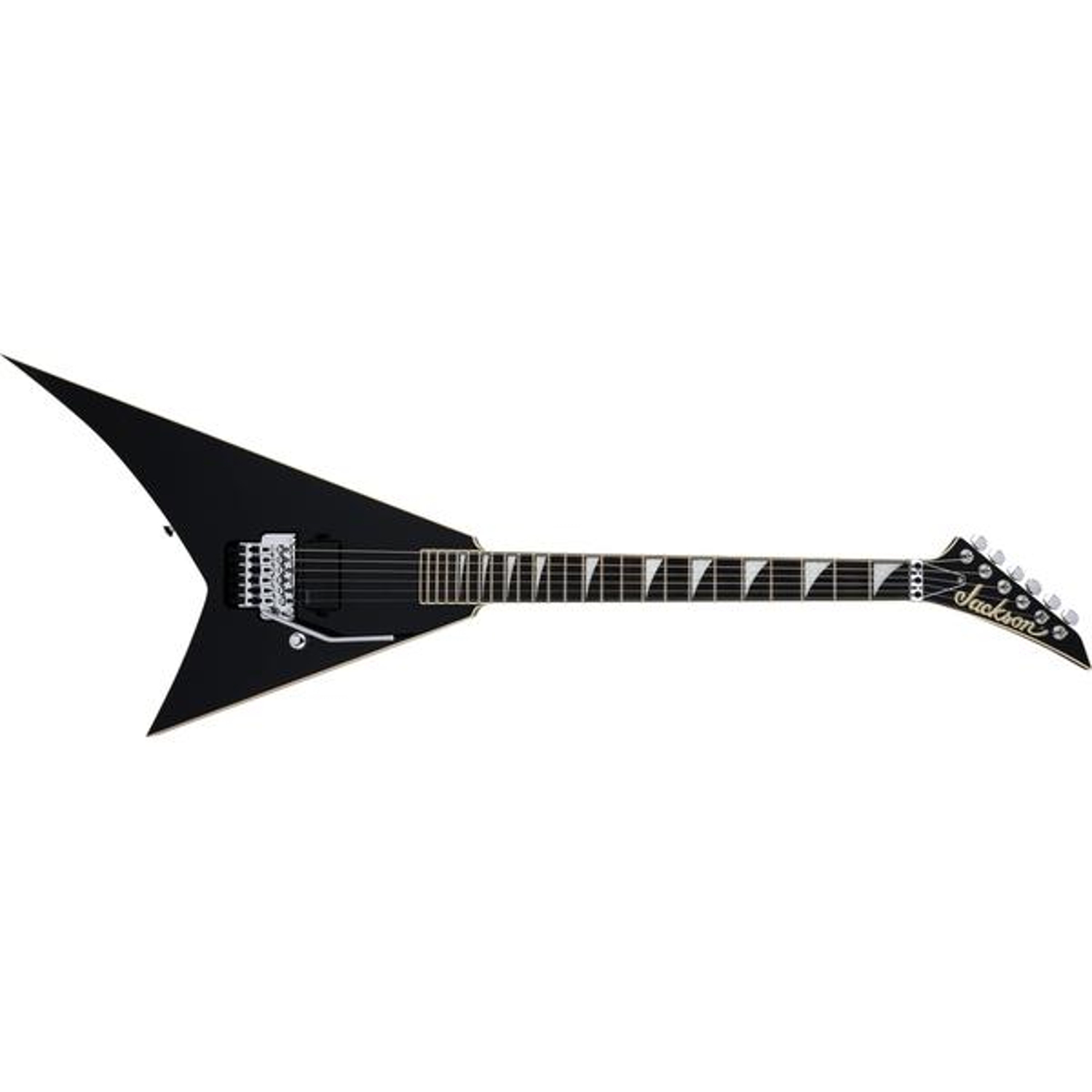 Jackson-エレキギターPro Plus Pure Metal Limited Edition Rhoads RR1A, Ebony Fingerboard, Gloss Black
