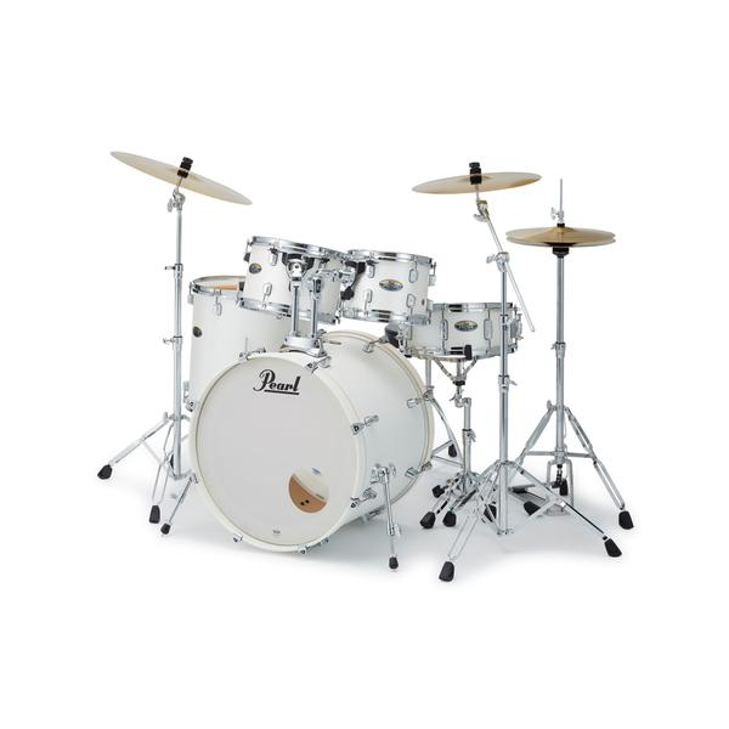 Pearl-ドラムキットDMP825S/C-D #229 White Satin Pearl Standard Kit